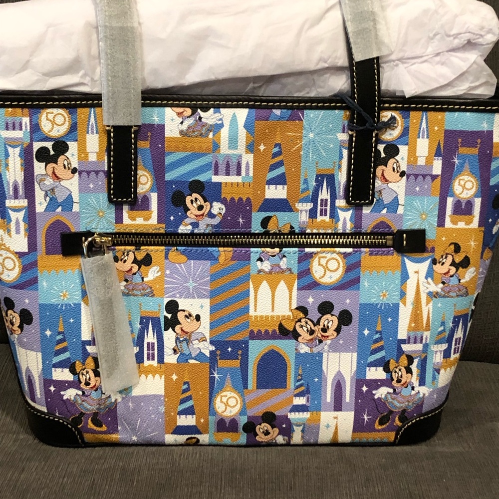 Dooney and Bourke Disney WDW 50th Tote - Picture 4 of 16